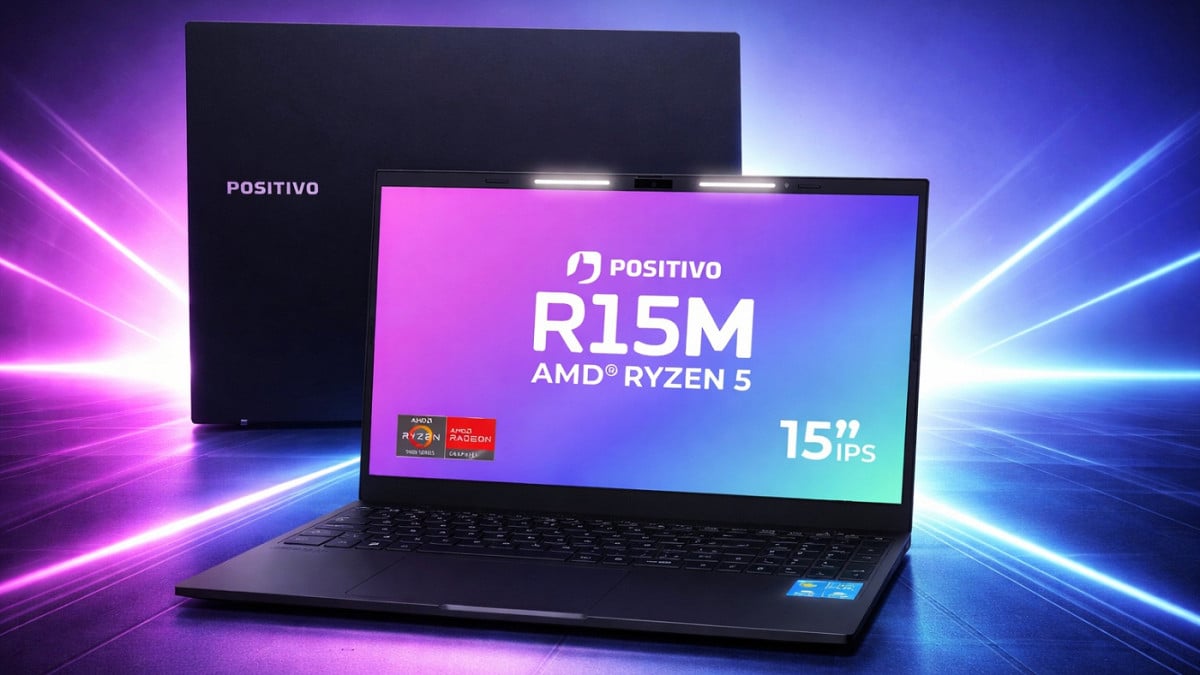 Notebook Positivo Vision R15M em oferta