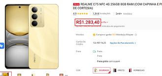 Oferta do realme C75