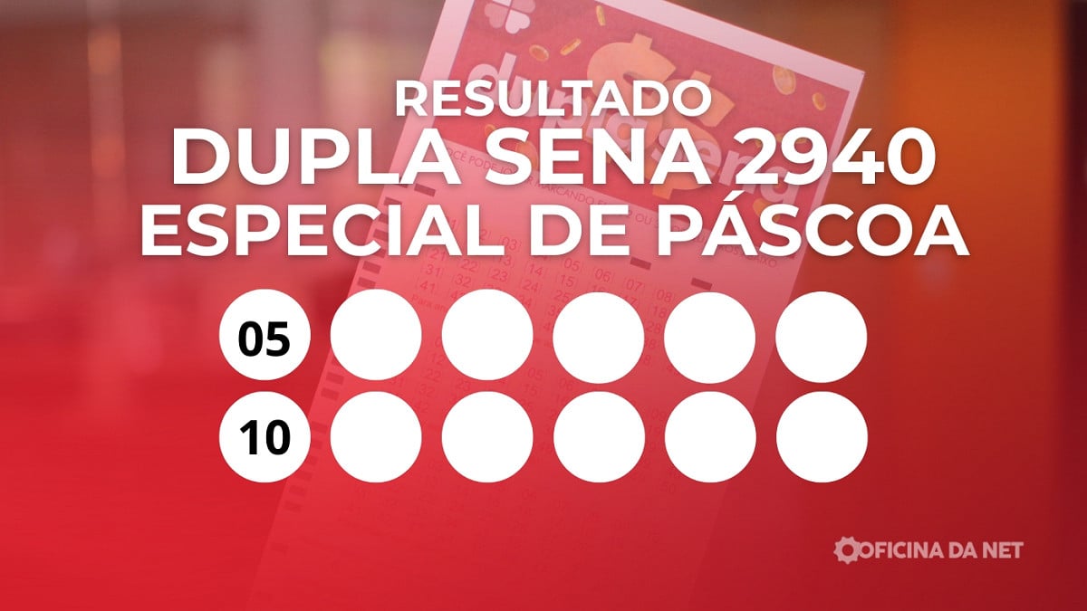 Veja os números sorteados da Dupla Sena 2940
