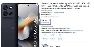 Oferta do Motorola Moto G56