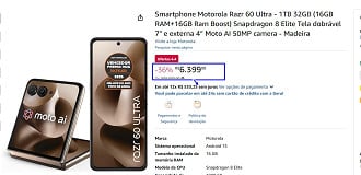 Oferta do Motorola Razr 60 Ultra