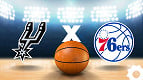 Spurs x 76ers hoje: horário e onde assistir DE GRAÇA o jogão da NBA nesta segunda (6)