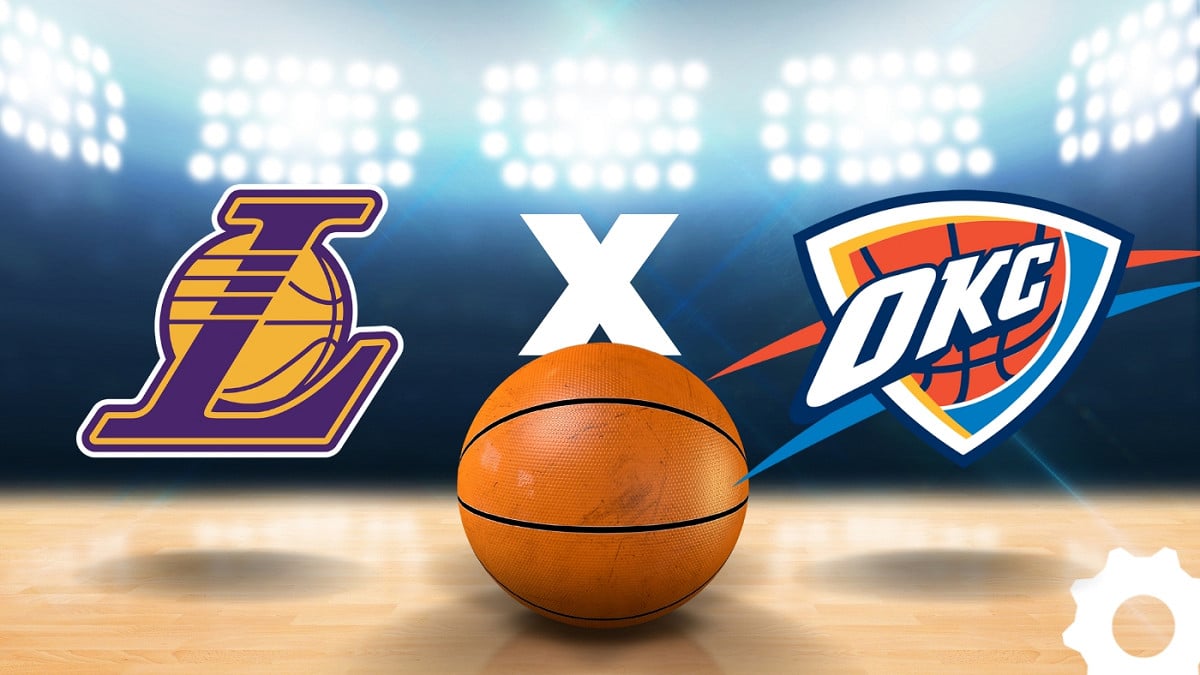 Onde assistir Lakers x Thunder ao vivo hoje