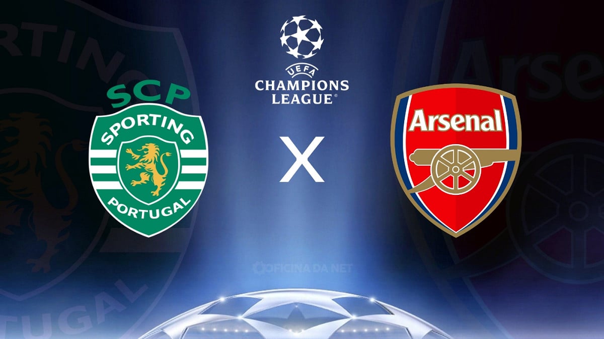 Onde assistir Sporting x Arsenal ao vivo
