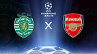 Sporting x Arsenal pelas quartas na Champions: onde assistir ao vivo hoje