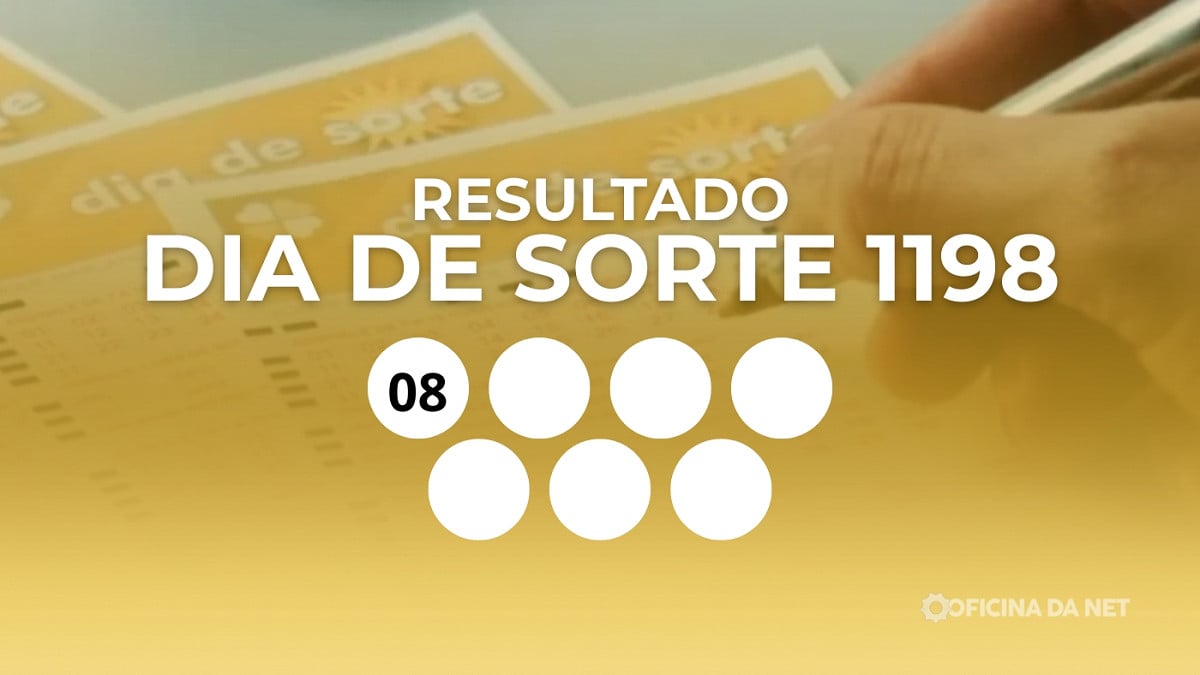Veja os números sorteados do Dia de Sorte 1198