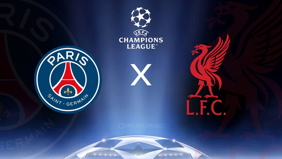 Onde assistir PSG x Liverpool hoje