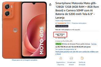 Oferta do Moto G06