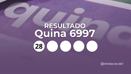 Resultado da Quina 6997 desta quinta-feira, 9 de abril; prêmio é de R$ 10,5 milhões