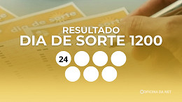 Resultado do Dia de Sorte 1200 de hoje, SÁBADO (11/04); prêmio acumulado em R$ 700 mil Resultado do Dia de Sorte 1200 de hoje, SÁBADO (11/04); prêmio acumulado em R$ 700 mil