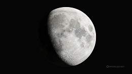 Qual a fase da Lua hoje: segunda, 13 de abril de 2026