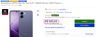Oferta do OPPO A6x