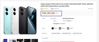 Promoção do POCO X8 Pro
