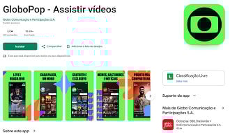 GloboPop já tem mais de 10 mil downloads na Play Store