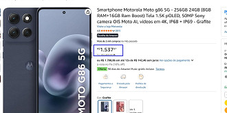 Oferta do Motorola Moto G86