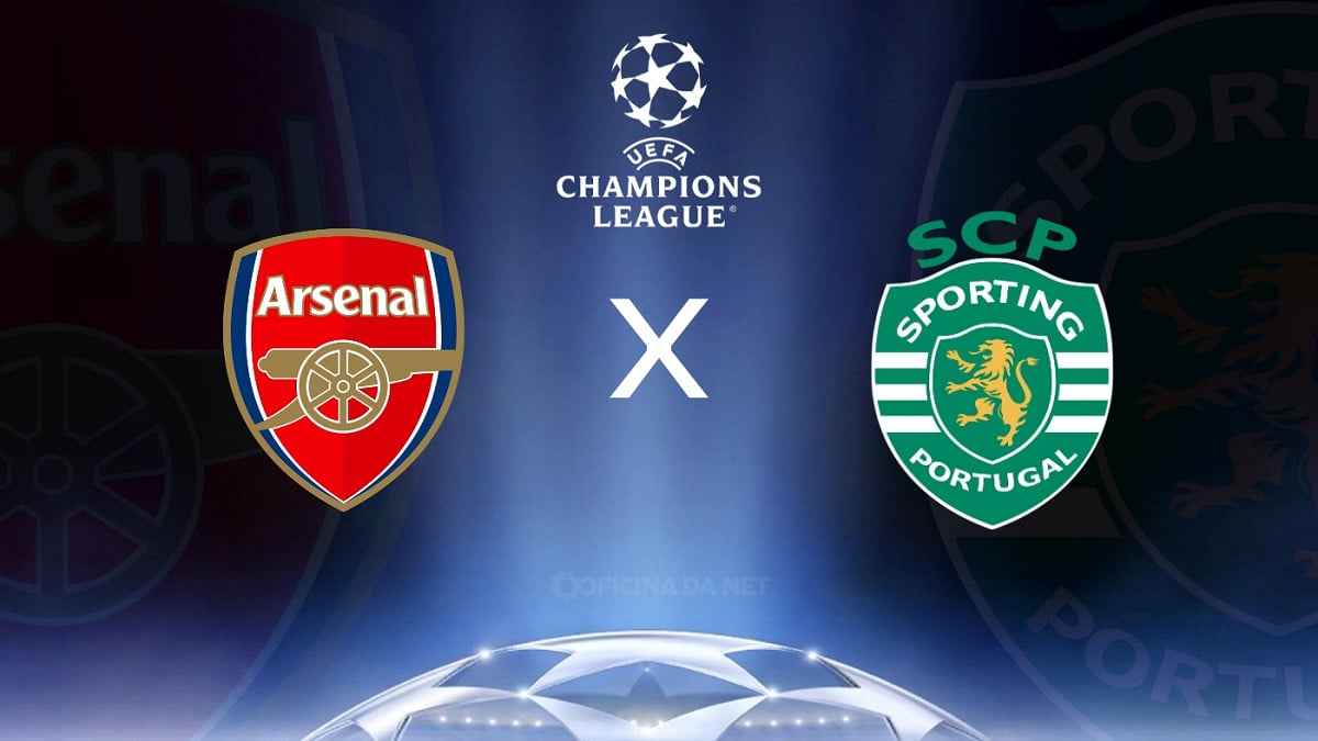 Onde assistir Arsenal x Sporting ao vivo