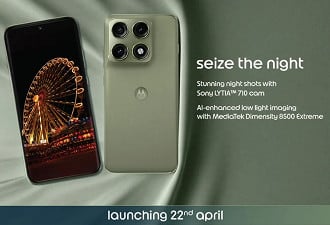 Motorola Edge 70 Pro chega em 22 de Abril