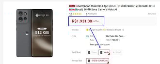 Oferta do Motorola Edge 50