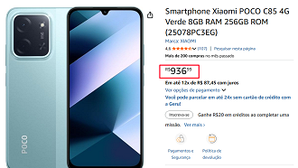 Oferta do POCO C85 4G