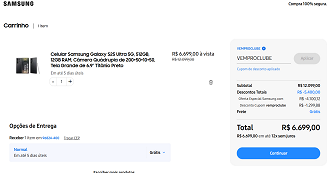 Samsung Galaxy S25 Ultra 5G 512GB por R$ 6.699,00 na Samsung!