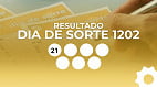 Resultado do Dia de Sorte 1202 de hoje: veja os números do sorteio desta quinta (16)
