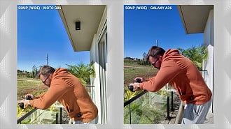 Comparação entre o Moto G86 e Galaxy A36