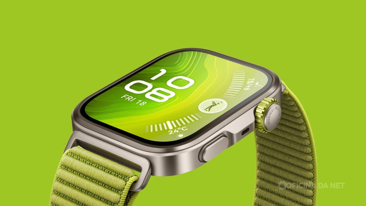 Huawei lança Watch Fit 5 e Fit 5 Pro na China. Imagem: Oficina da Net