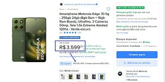 Motorola Razr 70 em promoção