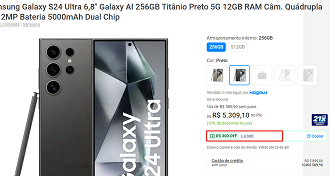 Oferta do Galaxy S24 Ultra
