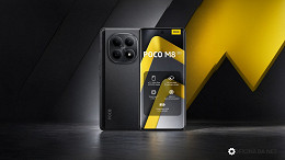 POCO M8 5G (256GB) aparece baratíssimo com estoque no Brasil