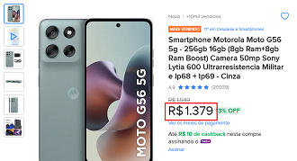 Oferta do Moto G56 5G