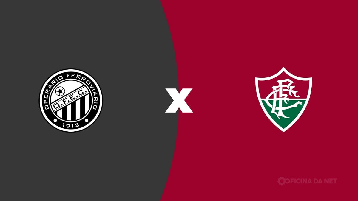 Onde assistir Operário-PR x Fluminense