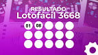 Resultado da Lotofácil 3668 de hoje, terça (23/04) com prêmio de R$ 2 milhões