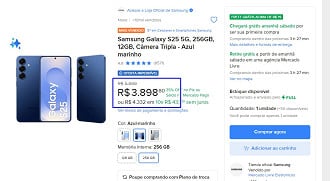 Oferta do Galaxy S25