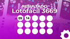 Resultado da Lotofácil 3669 de hoje, sexta (24/04) com prêmio de R$ 2 milhões