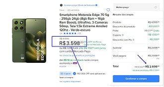 Promoção especial do Motorola Edge 70