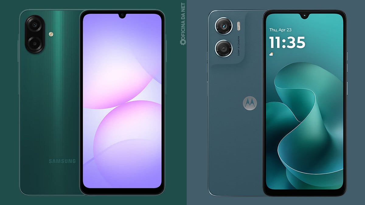 Galaxy A07 4G vs Moto G06