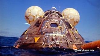 A Apollo 16 voltou da Lua em 27 de abril de 1972