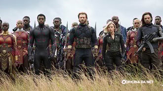 Vingadores: Guerra Infinita chegou aos cinemas em 27 de abril de 2018