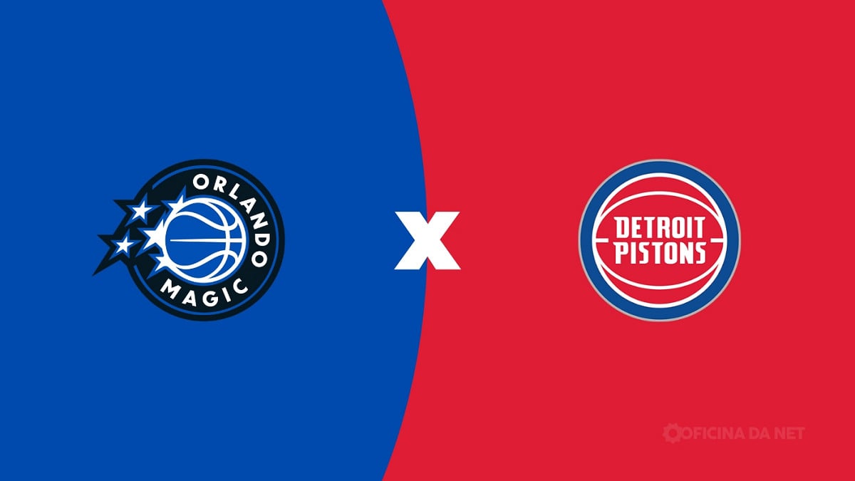 Onde assistir Magic x Pistons ao vivo hoje