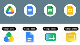 Google vai mudar os ícones do Gmail, Drive e outros apps. Imagem: 9to5google