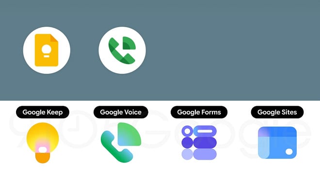 Google vai mudar os ícones do Gmail, Drive e outros apps