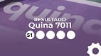 Resultado da Quina 7011 de hoje, segunda (27/04) com prêmio de mais de R$ 2,2 milhões