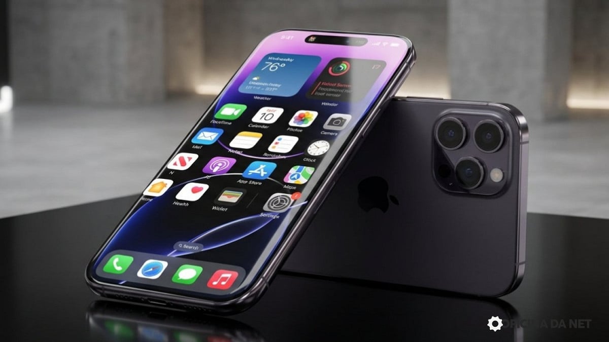 iPhone de tela curva - Foto:: GSMArena