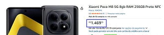 POCO M8 em oferta