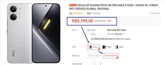 POCO X8 Pro Max em oferta