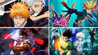 Especiais da Pluto TV em maio tem Bleach, Street Fighter, Yu-Gi-Oh, Hunter x Hunter e mais
