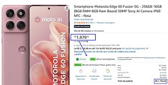 Promoção do Motorola Edge 60 Fusion