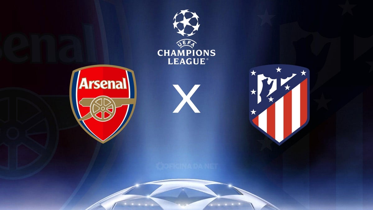 Onde assistir Arsenal x Atlético de Madrid ao vivo
