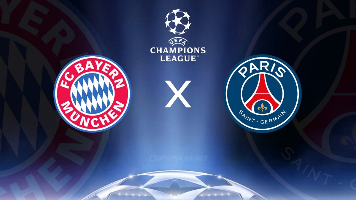 Onde assistir Bayern de Munique x PSG ao vivo